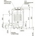 SWH-1110-050100 STOUT Бойлер косвенного нагрева напольный 100л., ТЭН 2 кВт 