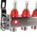 RMS-1200-000008 ROMMER Коллектор из нержавеющей стали с расходомерами 8 вых.